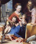Federico Barocci The Madonna and Child with Saint Joseph and the Infant Baptist Spain oil painting artist